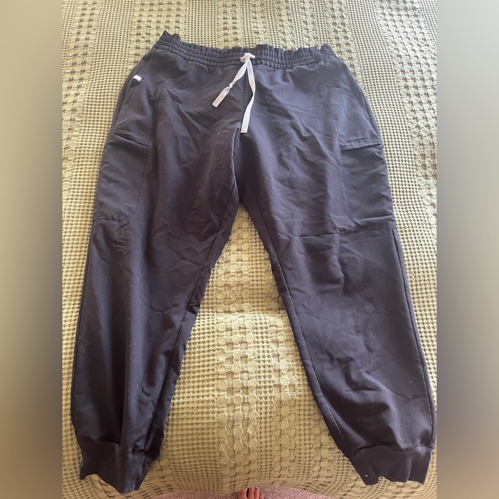 Limited edition black high wasted jogger black scrub bottoms